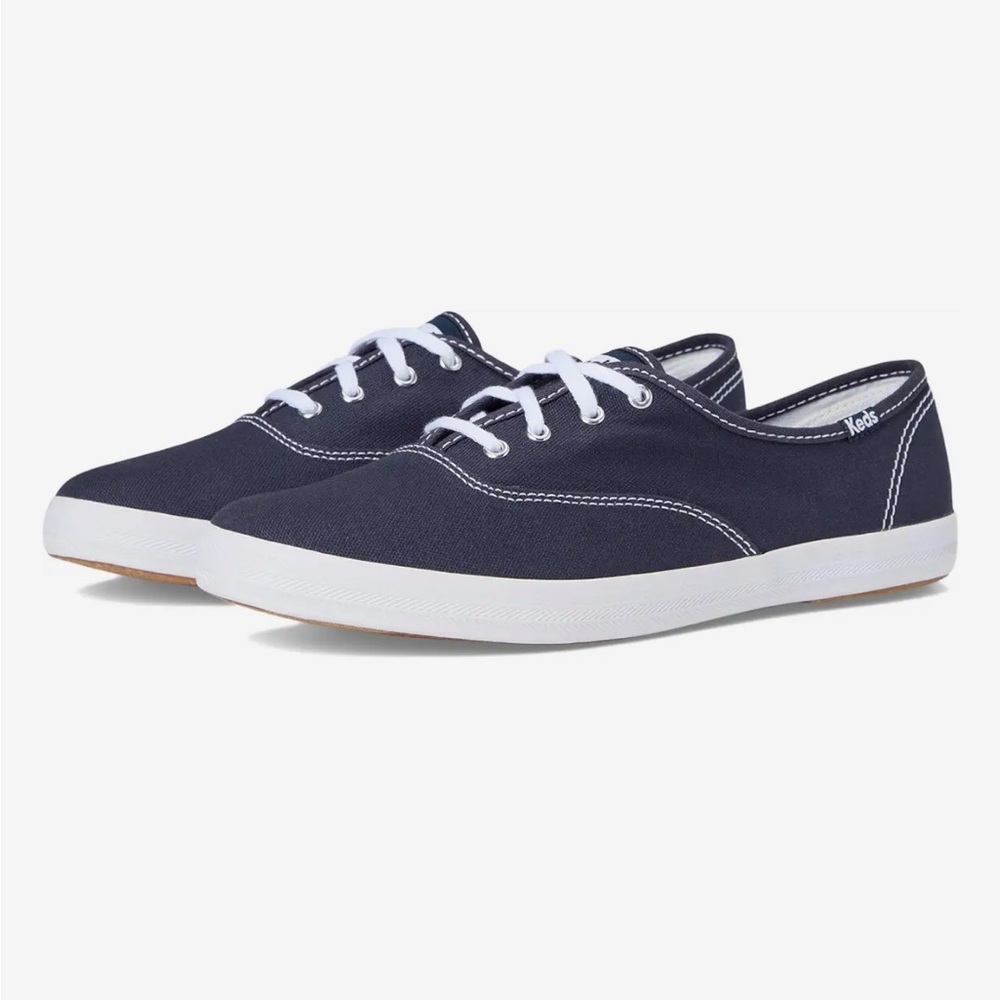 Keds Navy Canvas Sneakers